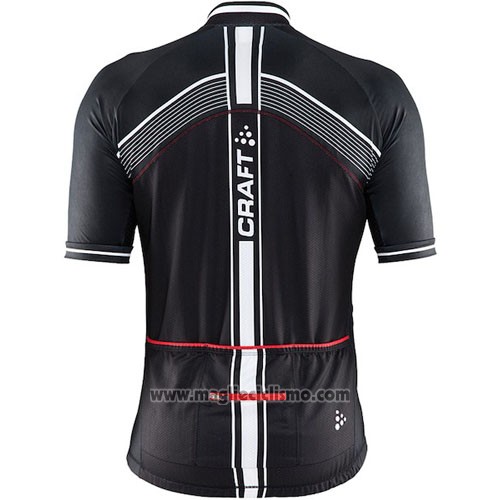 2016 Abbigliamento Ciclismo Craft Rosso e Nero Manica Corta e Salopette