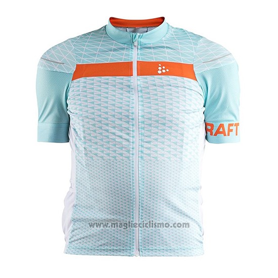 2018 Abbigliamento Ciclismo Craft Route Chiaro Blu Manica Corta e Salopette