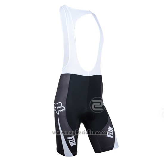 2014 Abbigliamento Ciclismo Fox Celeste Manica Corta e Salopette