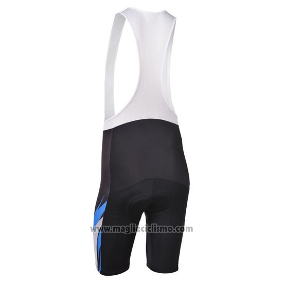 2013 Abbigliamento Ciclismo Giant Blu e Nero Manica Corta e Salopette