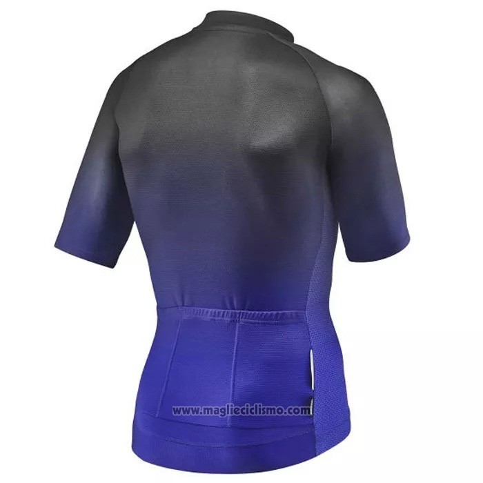 2021 Abbigliamento Ciclismo Giant Nero Viola Manica Corta e Salopette