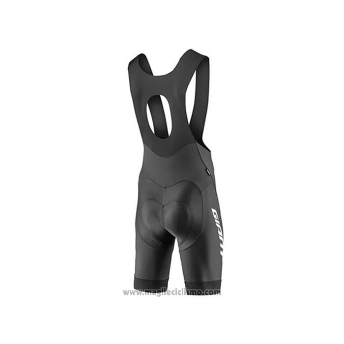 2021 Abbigliamento Ciclismo Giant Nero Viola Manica Corta e Salopette