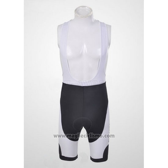 2011 Abbigliamento Ciclismo Giordana Nero Bianco Manica Corta e Salopette