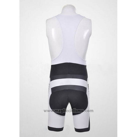 2011 Abbigliamento Ciclismo Giordana Nero Bianco Manica Corta e Salopette