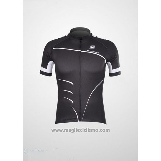 2012 Abbigliamento Ciclismo Giordana Nero Manica Corta e Salopette