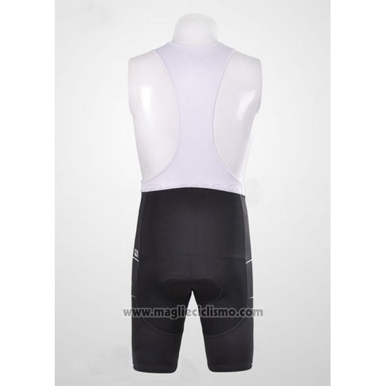 2012 Abbigliamento Ciclismo Giordana Nero Manica Corta e Salopette