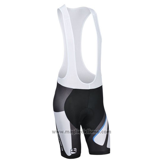 2014 Abbigliamento Ciclismo Giordana Nero Manica Corta e Salopette