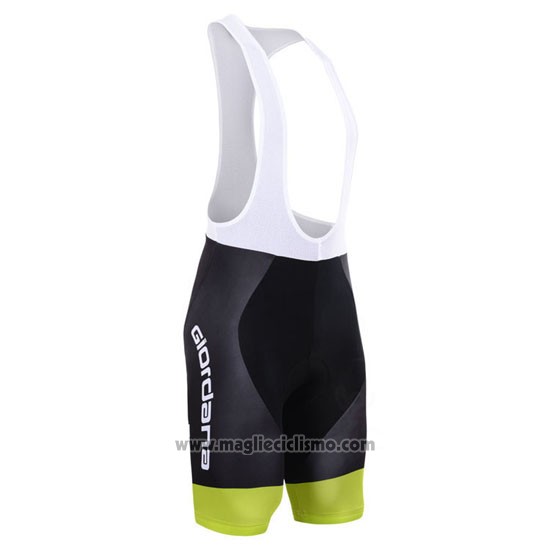 2015 Abbigliamento Ciclismo Giordana Nero e Bianco Manica Corta e Salopette