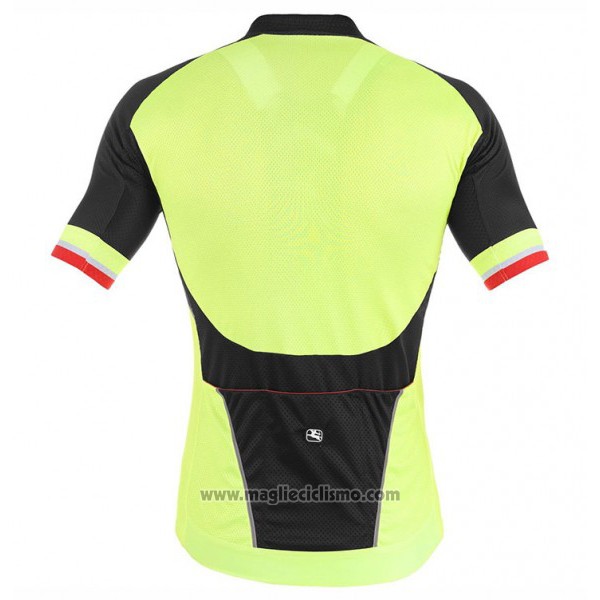 2017 Abbigliamento Ciclismo Giordana Giallo Manica Corta e Salopette