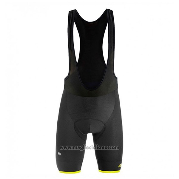 2017 Abbigliamento Ciclismo Giordana Sahara Nero Manica Corta e Salopette