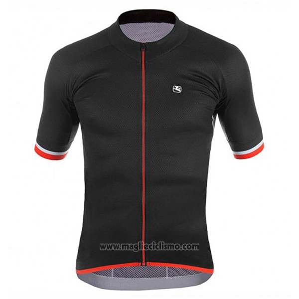 2017 Abbigliamento Ciclismo Giordana Silver Line Nero Manica Corta e Salopette