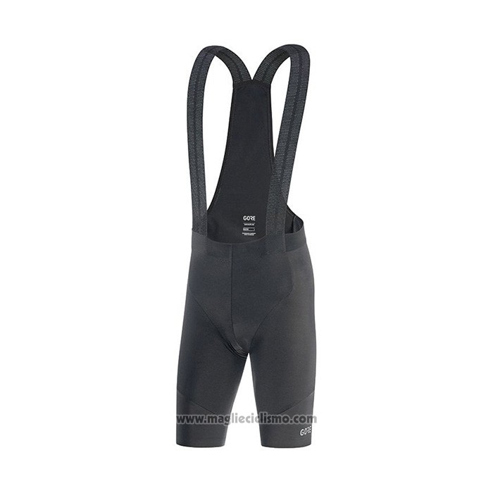2022 Abbigliamento Ciclismo Gore Verde Manica Corta e Salopette