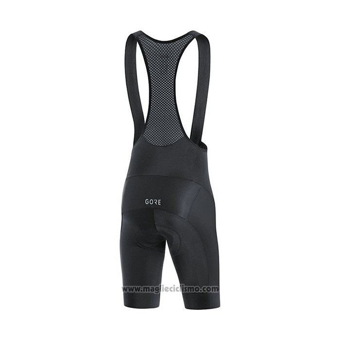 2022 Abbigliamento Ciclismo Gore Viola Nero Manica Corta e Salopette