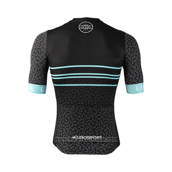 2019 Abbigliamento Ciclismo Eurosport Lecol Nero Mint Manica Corta e Salopette
