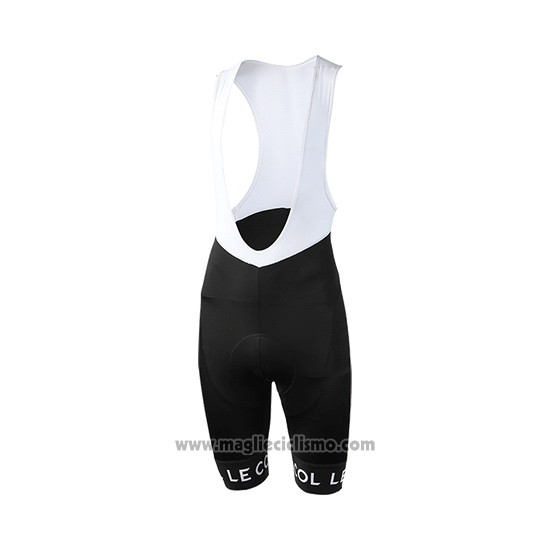 2019 Abbigliamento Ciclismo Eurosport Lecol Nero Mint Manica Corta e Salopette