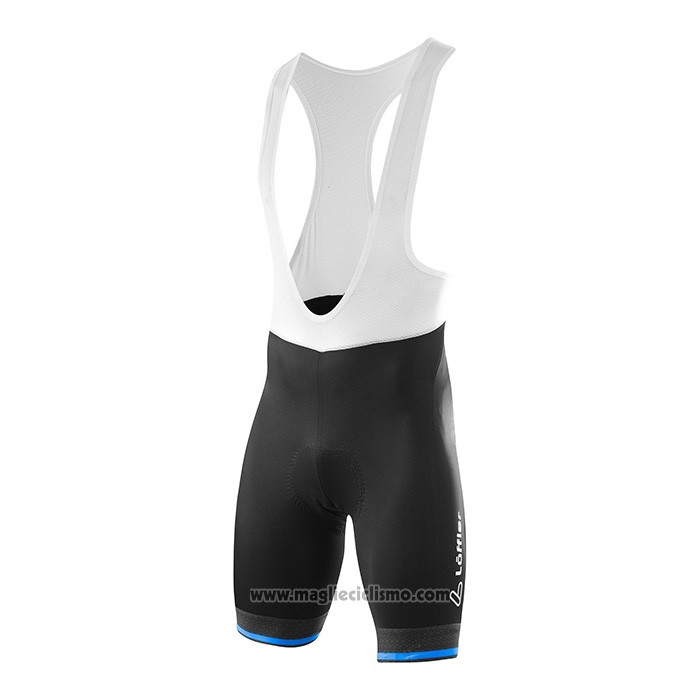2022 Abbigliamento Ciclismo Loffler Azzurro Blu Manica Corta e Salopette