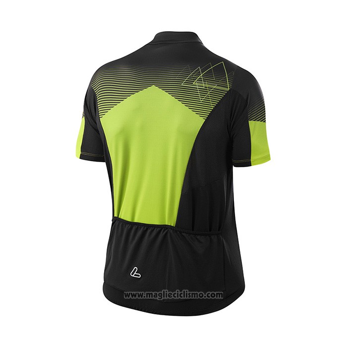 2022 Abbigliamento Ciclismo Loffler Giallo Manica Corta e Salopette