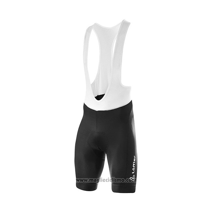 2022 Abbigliamento Ciclismo Loffler Nero Bianco Grigio Manica Corta e Salopette