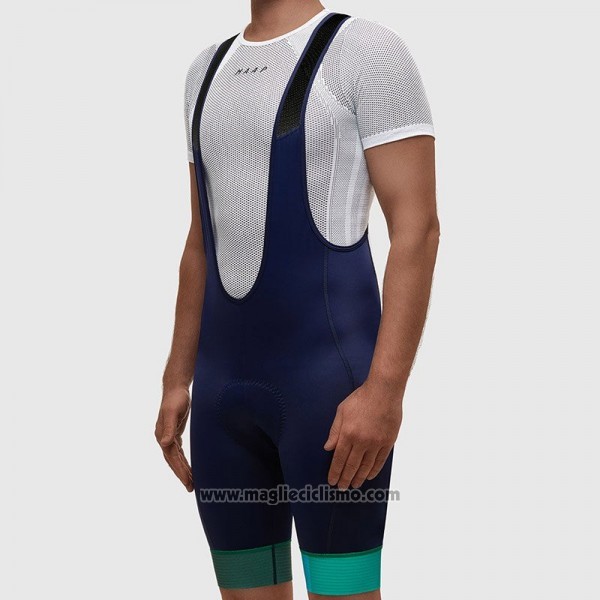 2017 Abbigliamento Ciclismo Maap Blu e Celeste Manica Corta e Salopette