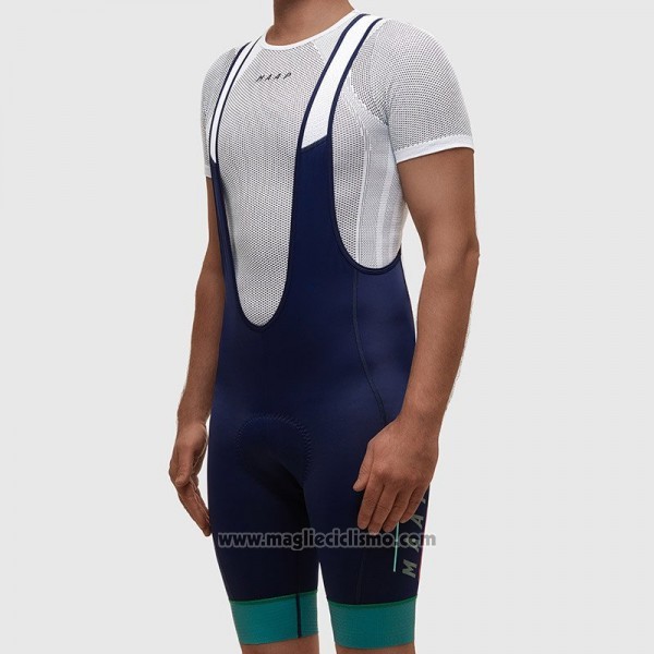 2017 Abbigliamento Ciclismo Maap Grigio e Celeste Manica Corta e Salopette
