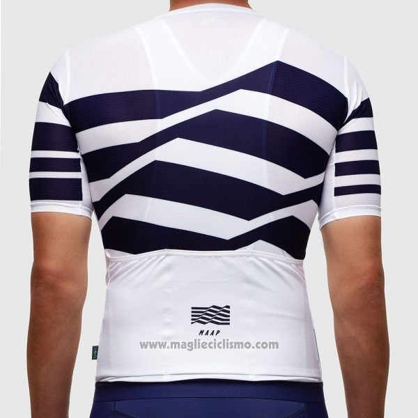 2017 Abbigliamento Ciclismo Maap M-flag Pro Bianco Manica Corta e Salopette