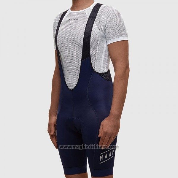 2017 Abbigliamento Ciclismo Maap Scuro Blu Manica Corta e Salopette