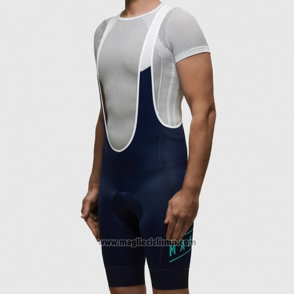 2017 Abbigliamento Ciclismo Maap Sector Pro Verde e Blu Manica Corta e Salopette