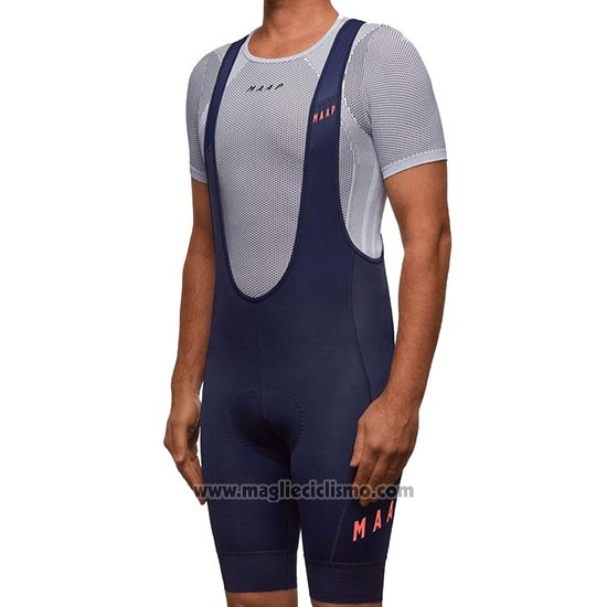 2019 Abbigliamento Ciclismo Maap Nationals Bianco Manica Corta e Salopette