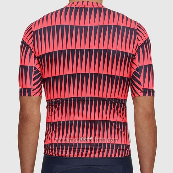 2019 Abbigliamento Ciclismo Maap Rosso Nero Manica Corta e Salopette