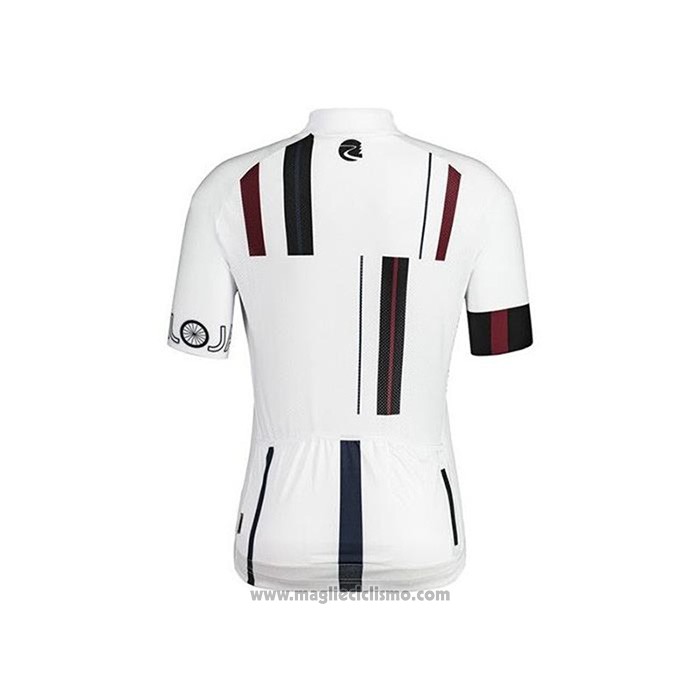 2020 Abbigliamento Ciclismo Maloja Nero Bianco Manica Corta e Salopette