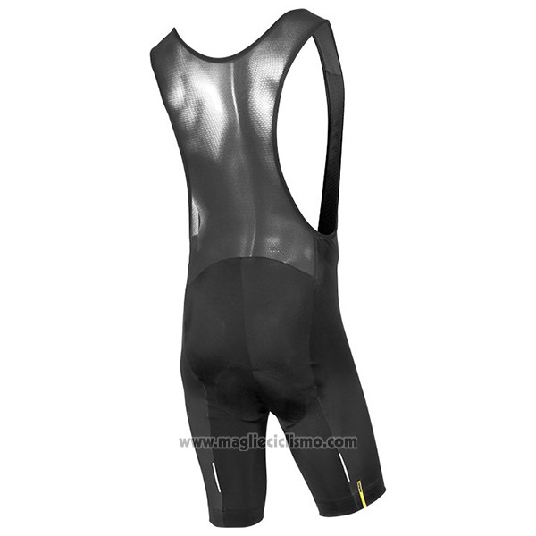 2017 Abbigliamento Ciclismo Mavic Bianco Manica Corta e Salopette
