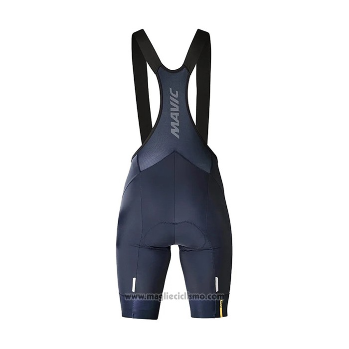 2021 Abbigliamento Ciclismo Mavic Blu Manica Corta e Salopette