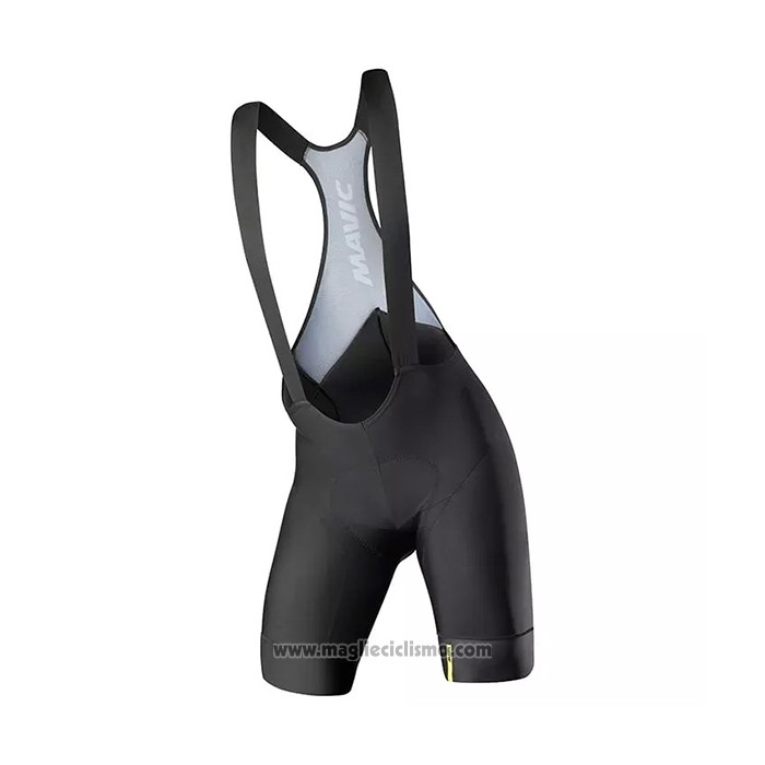 2021 Abbigliamento Ciclismo Mavic Rosso Nero Manica Corta e Salopette