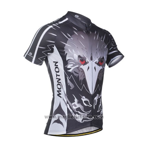 2014 Abbigliamento Ciclismo Monton Argentato e Marrone Manica Corta e Salopette