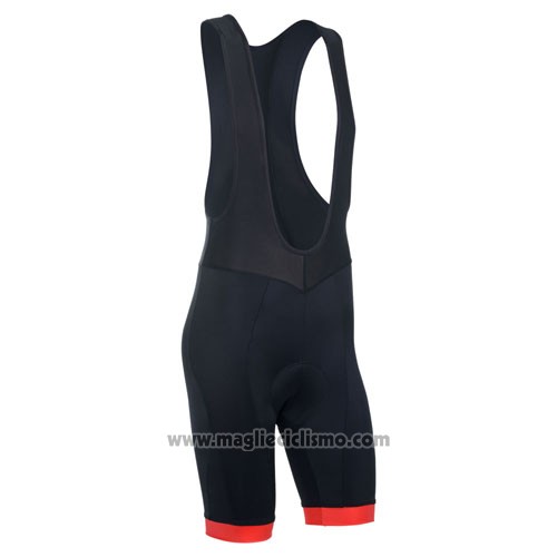 2014 Abbigliamento Ciclismo Monton Nero e Rosso Manica Corta e Salopette