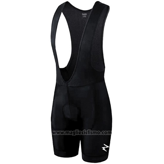 2018 Abbigliamento Ciclismo Morvelo Nero e Giallo Manica Corta e Salopette