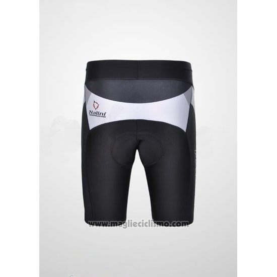 2010 Abbigliamento Ciclismo Nalini Nero e Bianco Manica Corta e Salopette