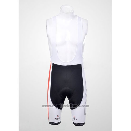 2012 Abbigliamento Ciclismo Nalini Nero e Bianco Manica Corta e Salopette