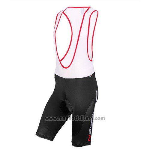 2016 Abbigliamento Ciclismo Nalini Bianco Manica Corta e Salopette
