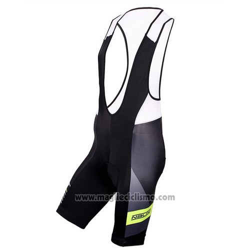 2016 Abbigliamento Ciclismo Nalini Nero e Verde Manica Corta e Salopette