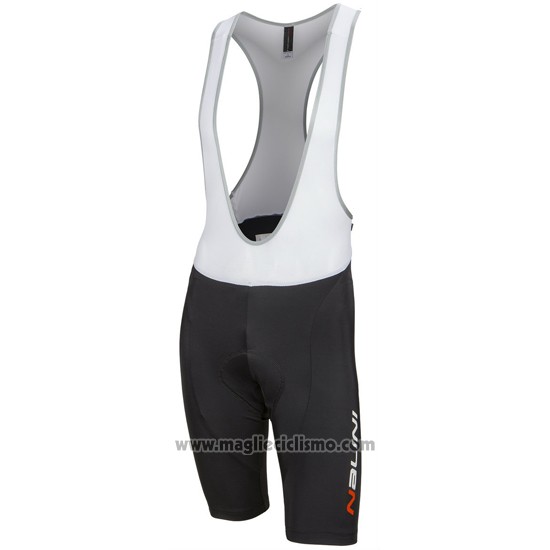2016 Abbigliamento Ciclismo Nalini Rosso e Nero Manica Corta e Salopette