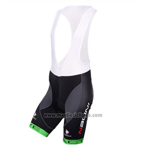 2016 Abbigliamento Ciclismo Nalini Verde Nero Manica Corta e Salopette