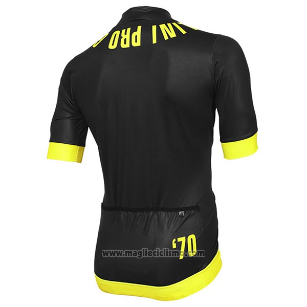 2017 Abbigliamento Ciclismo Nalini Curva Mavone Nero Manica Corta e Salopette