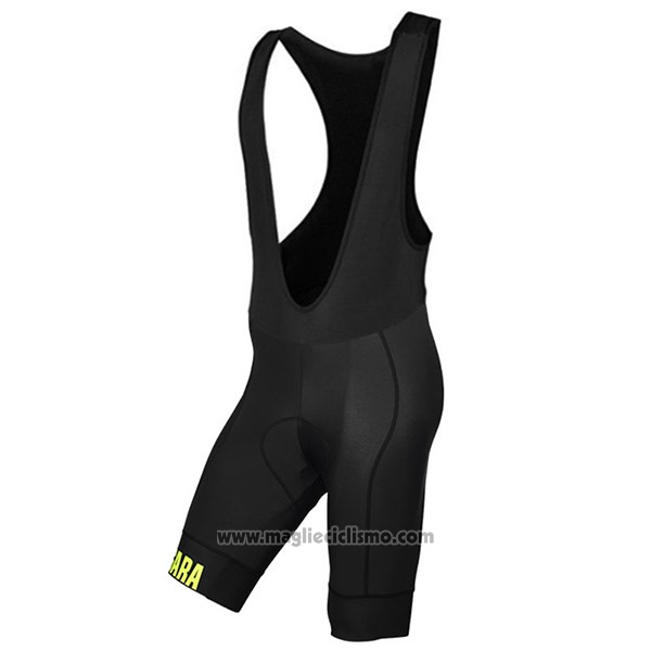 2017 Abbigliamento Ciclismo Nalini Curva Mavone Nero Manica Corta e Salopette