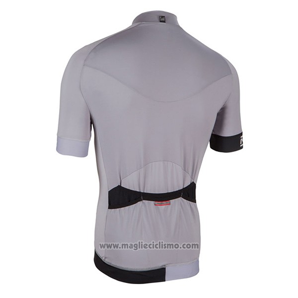 2017 Abbigliamento Ciclismo Nalini Curva Slate Argentato Manica Corta e Salopette
