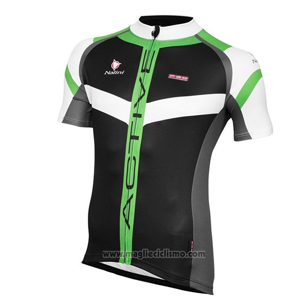 2017 Abbigliamento Ciclismo Nalini Rigel Nero Manica Corta e Salopette