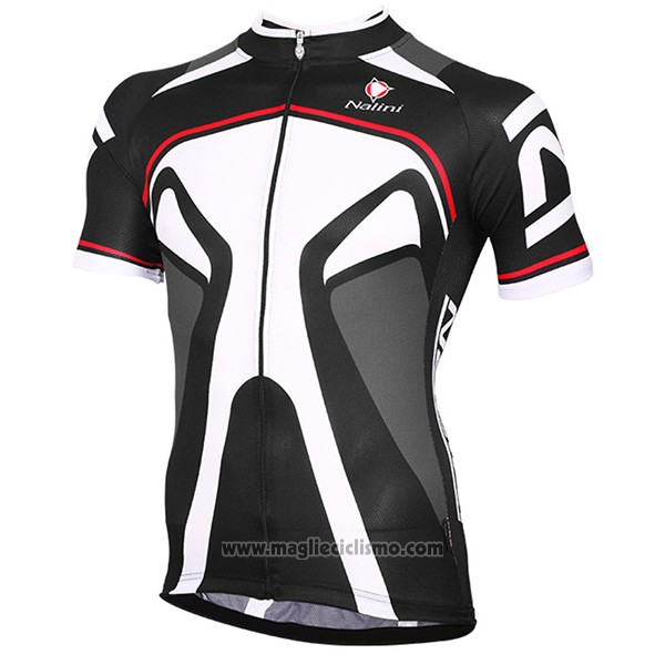 2017 Abbigliamento Ciclismo Nalini Salorno Nero Manica Corta e Salopette