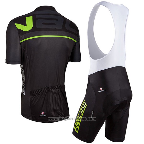 2017 Abbigliamento Ciclismo Nalini Speed Nero Manica Corta e Salopette