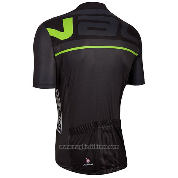 2017 Abbigliamento Ciclismo Nalini Speed Nero Manica Corta e Salopette