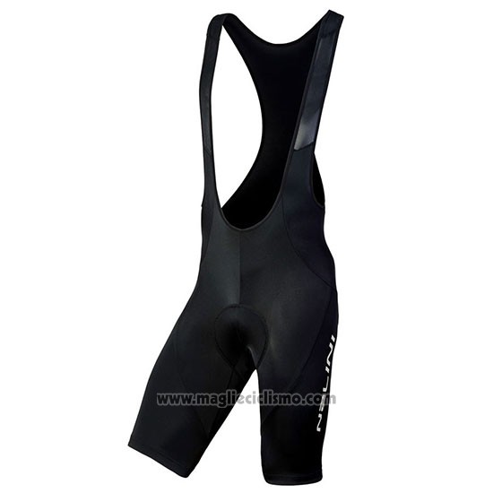 2019 Abbigliamento Ciclismo Nalini Descesa 2.0 Nero Blu Manica Corta e Salopette